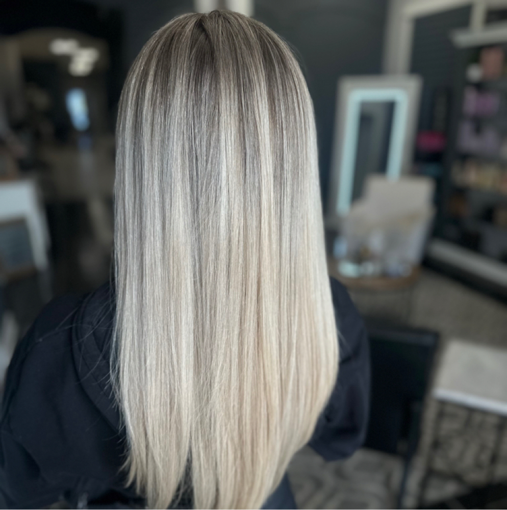 Conditioning treament at The Devoted Blonde Co in Chesterfield, VA