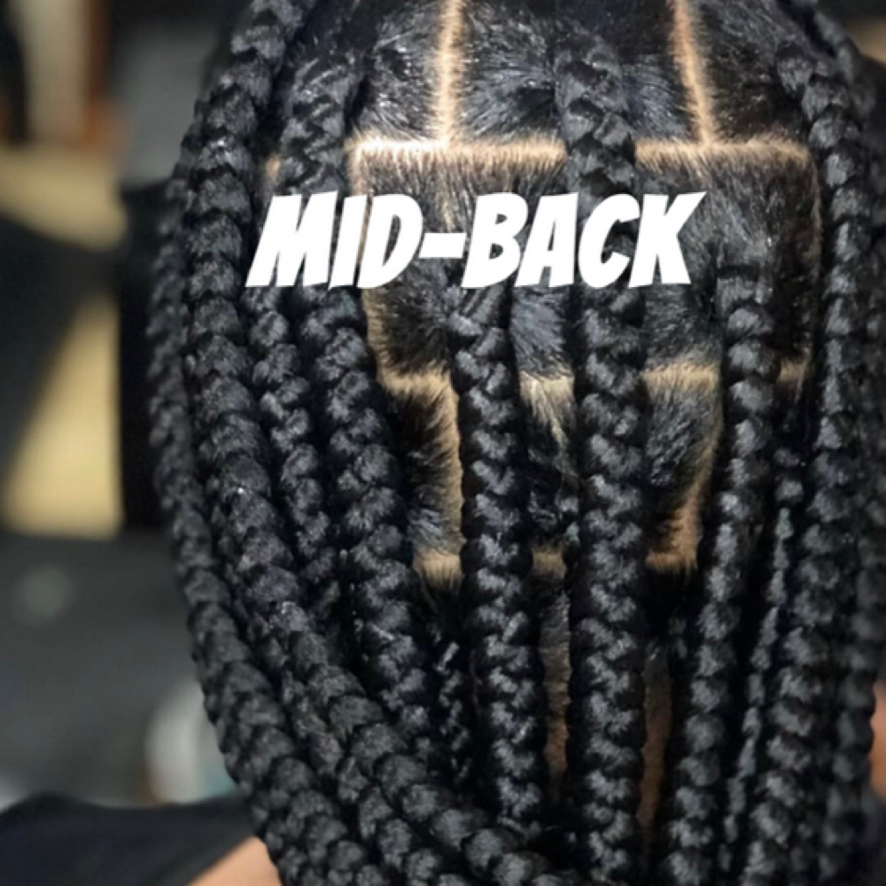 Large Knotless ( Mid-back) at Fa2 Hair Salon in Vienna, VA
