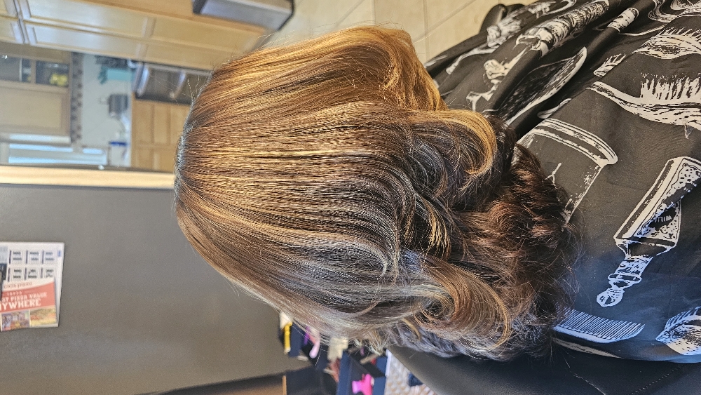 Partial Balayage.