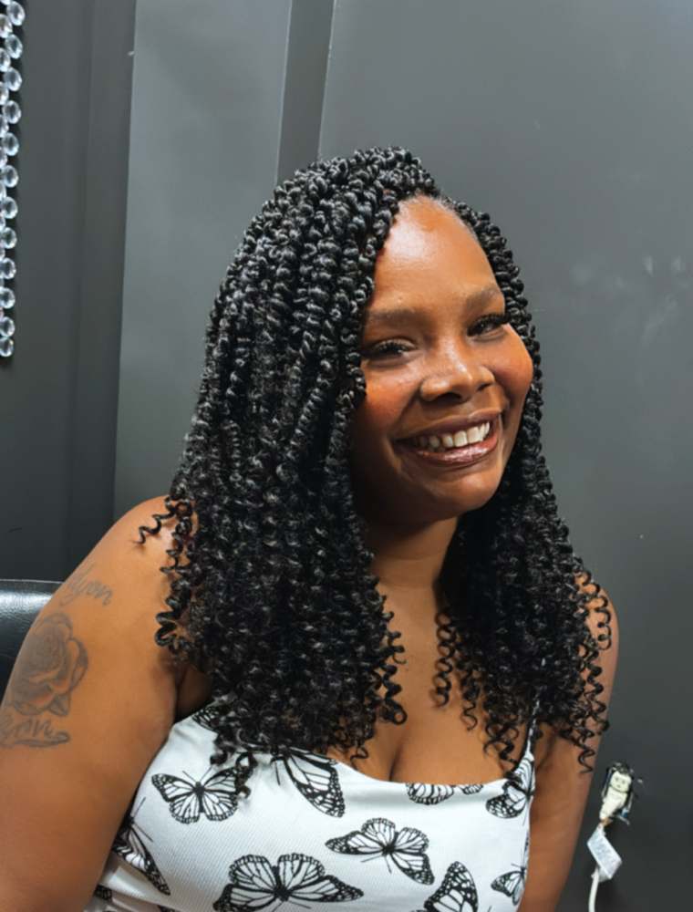 Crochet Passion Twist at Boobabe Braidn Bar in Oxon Hill, MD