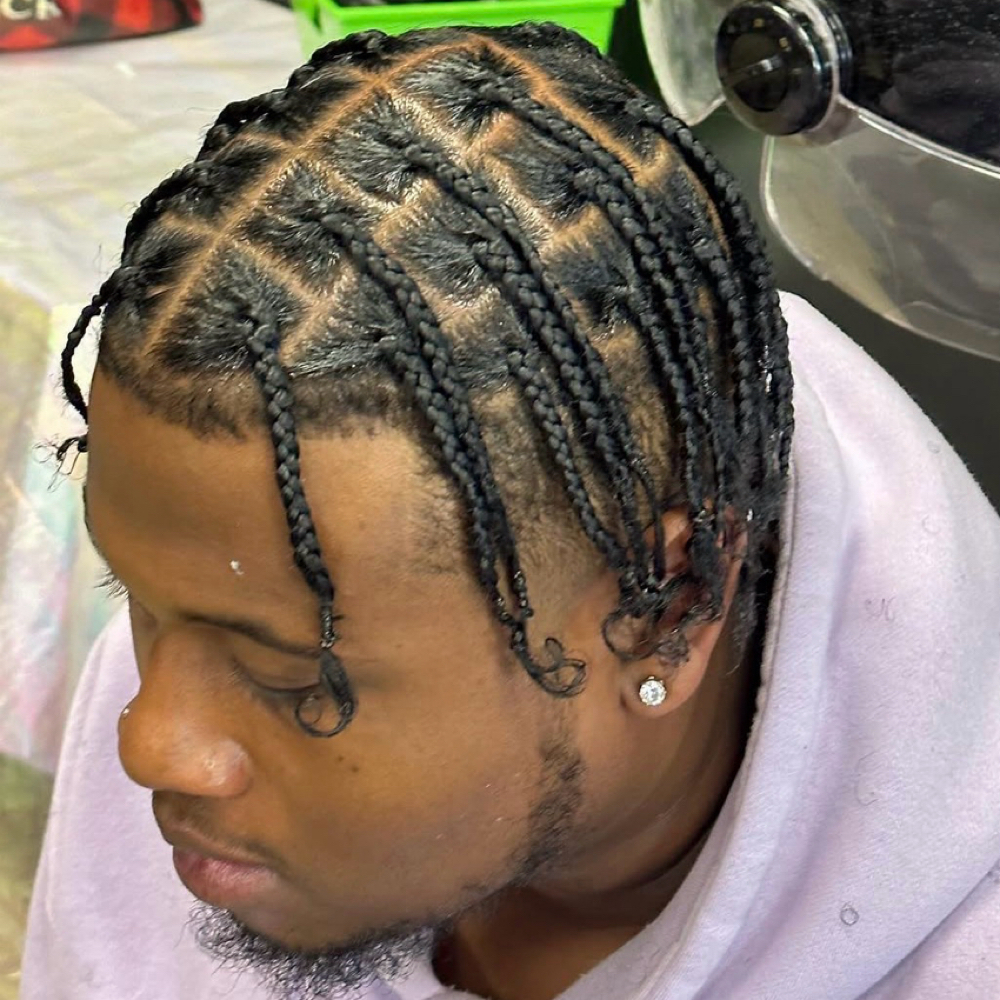 Box Braids (plaits) at Refined hair studio in Lexington, KY