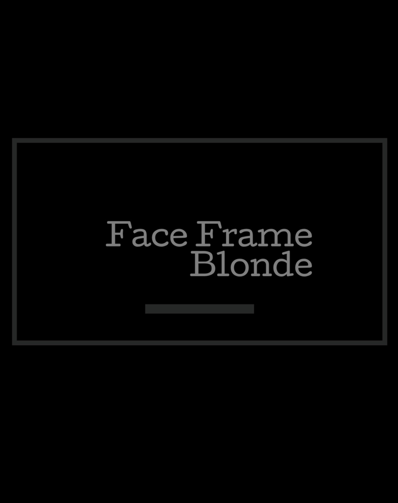 Face Framing Blonde Only