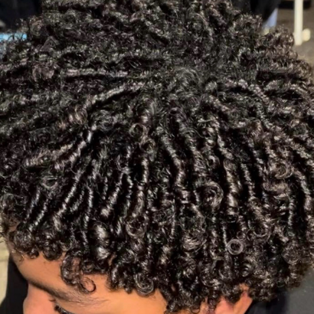 Finger Coils at Bei Capelli by JayMarie in Greece, NY