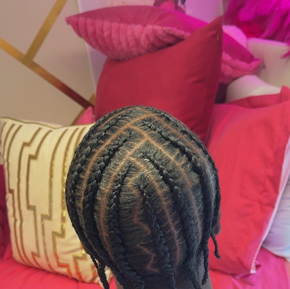 Natural men hairstyles at Touched.ByNauti in Hazel Crest, IL