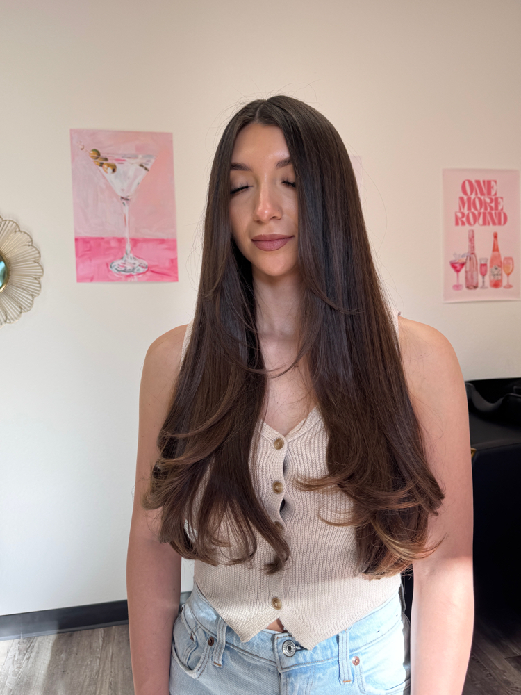 Trim/One Length Haircut