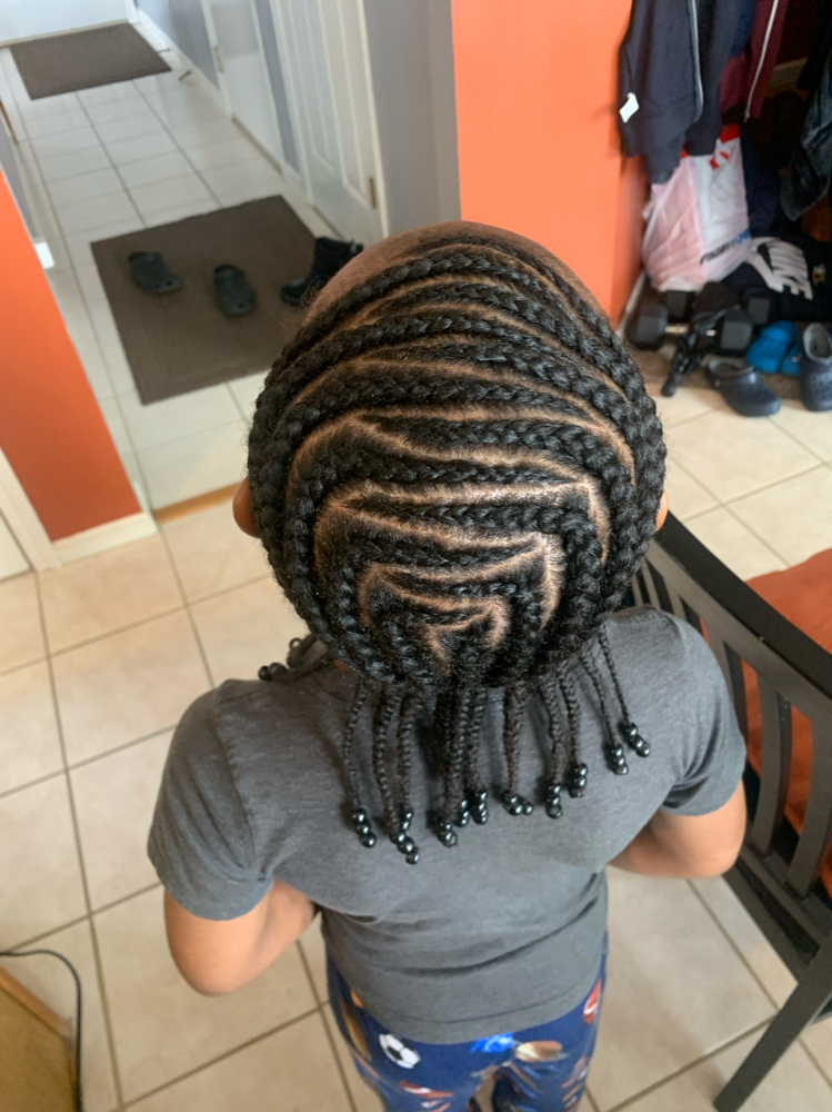 Kids Simple Design Braids