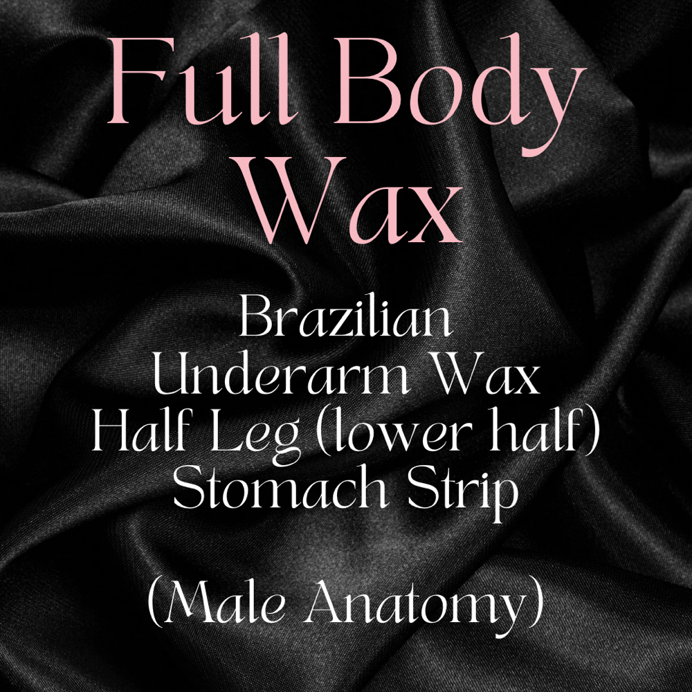 Full Body Wax (Men)