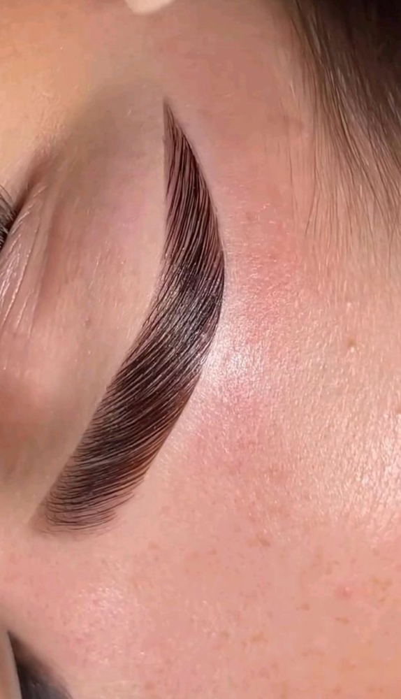 Brow Lamination at Ginnette Studio in Torrance, CA