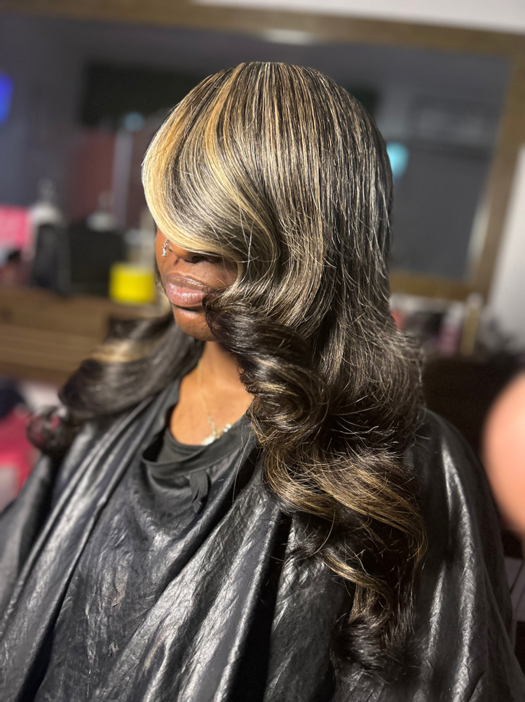 Sewin / Quickweave With Human Hair