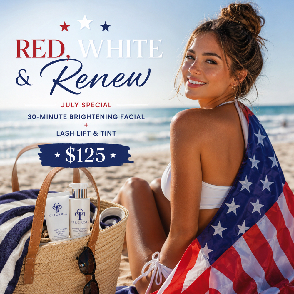 Red, White, & Renew Special at L.Esthetics in Dayton, TX