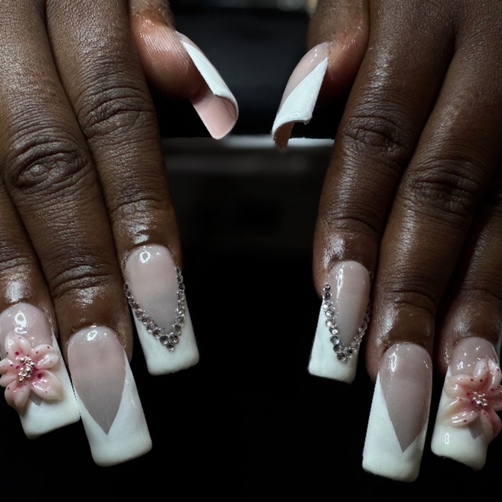 Long Acrylic Full Set at Rae Of Beauty in Fayetteville, NC