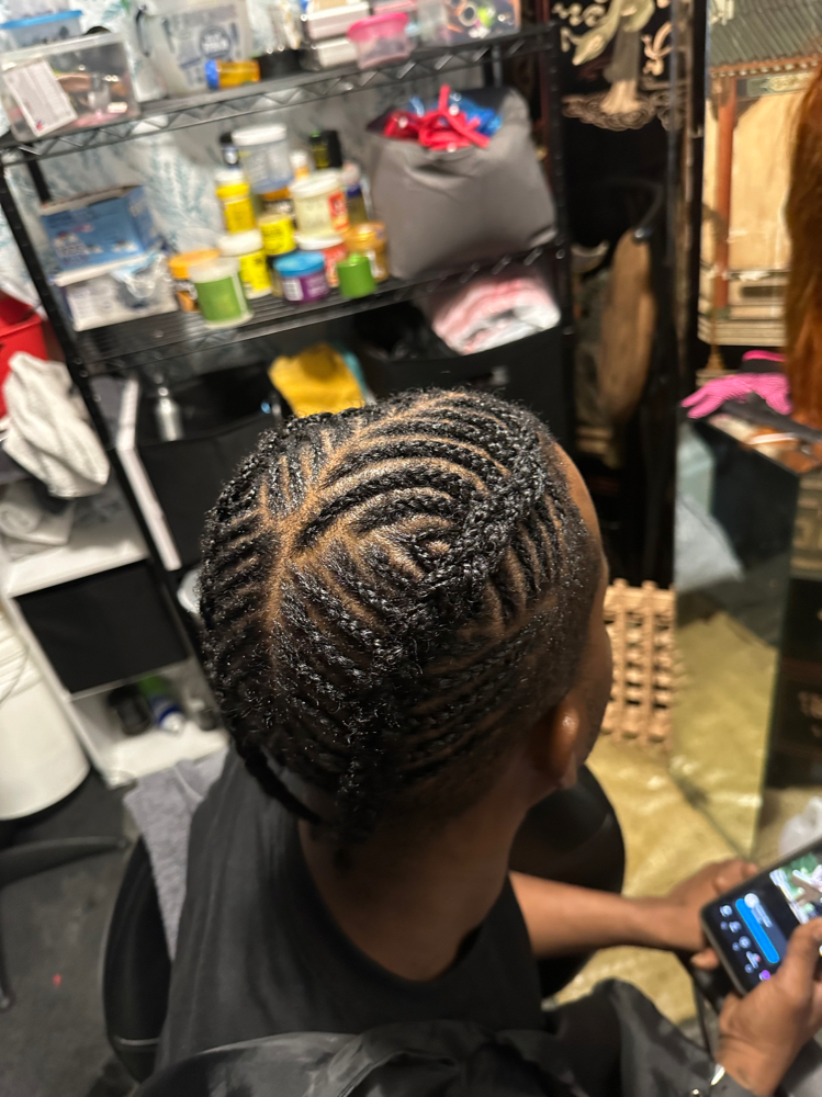 Men, Conrow Braid