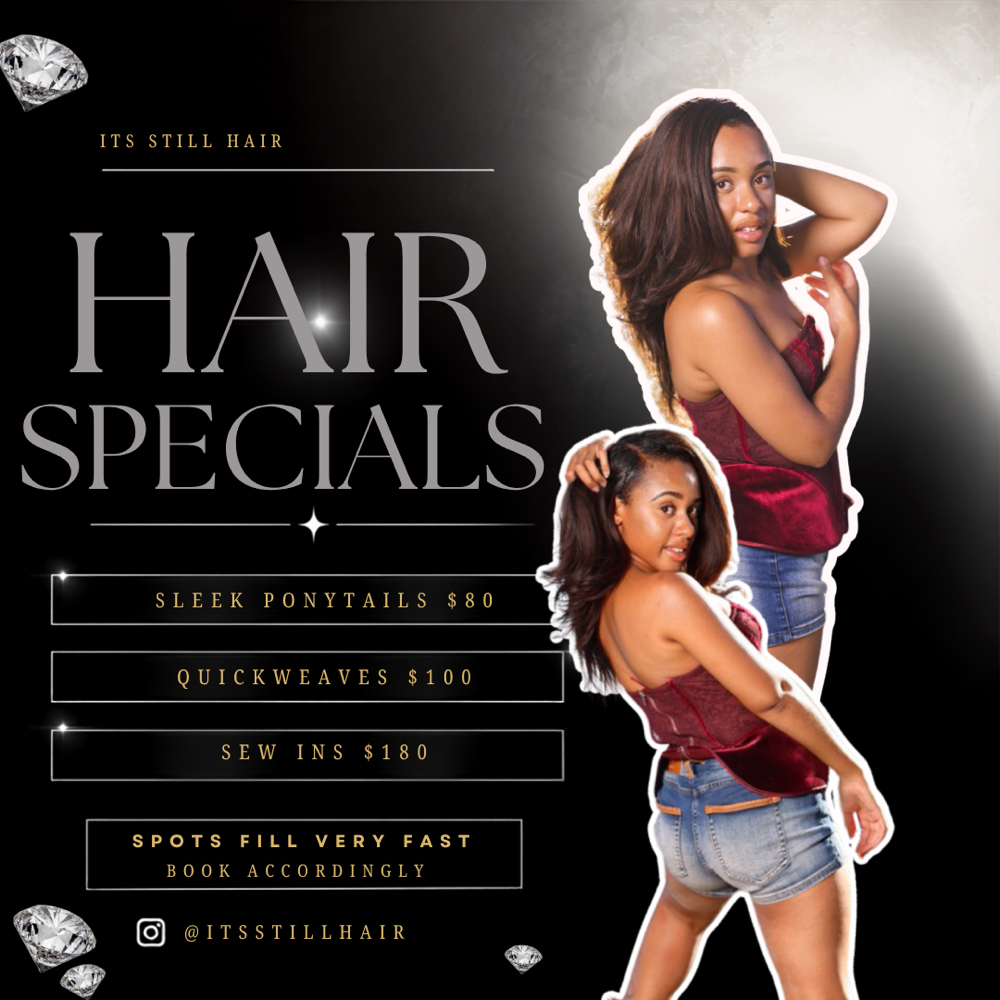 August Special at It’s Still Hair in Owings Mills, MD