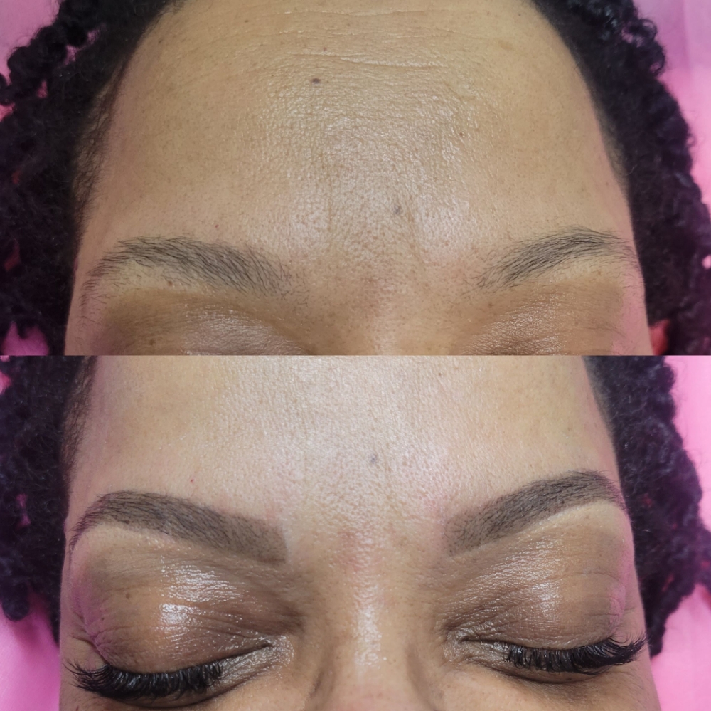 Brow Sculpt With Wax & Tint
