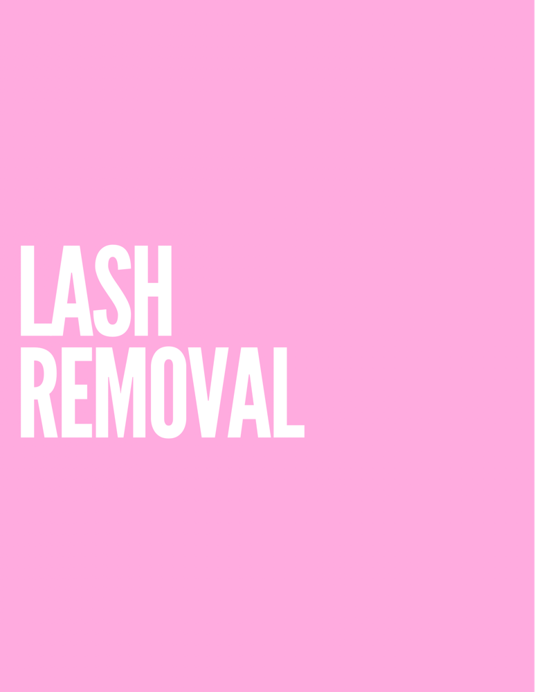 Lash Removal