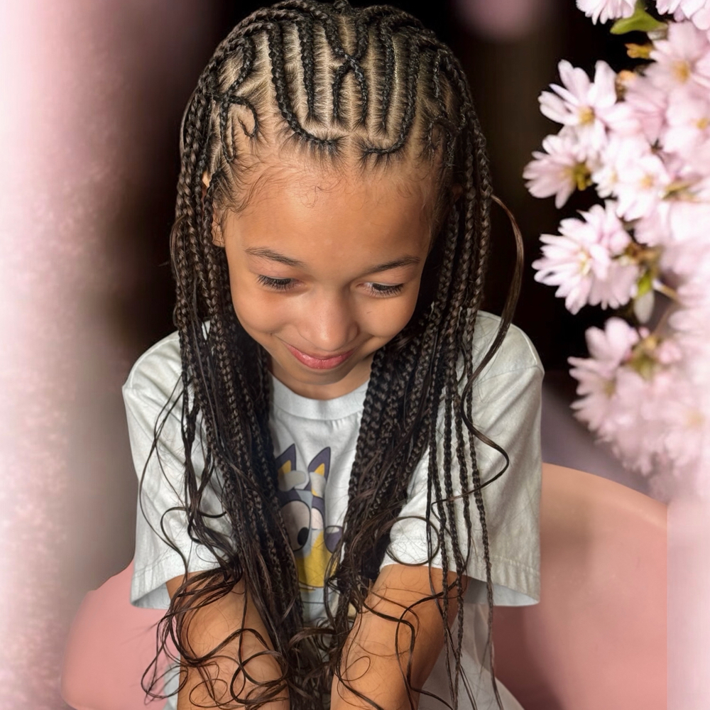 Kids Tribal Braids at Beauty By Tati in Kansas City, KS