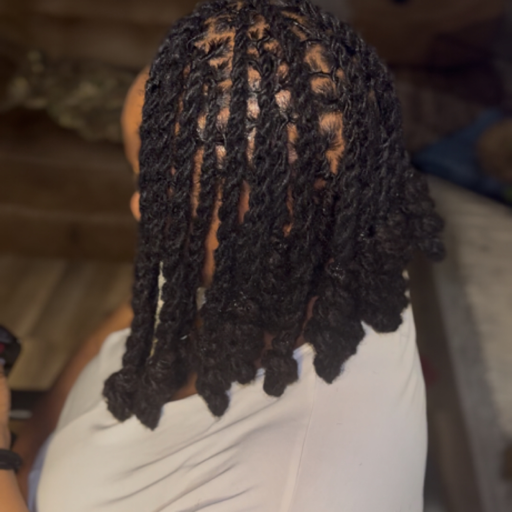 LOC STYLE ONLY at QC Locs & Lashes in Fort Worth, TX