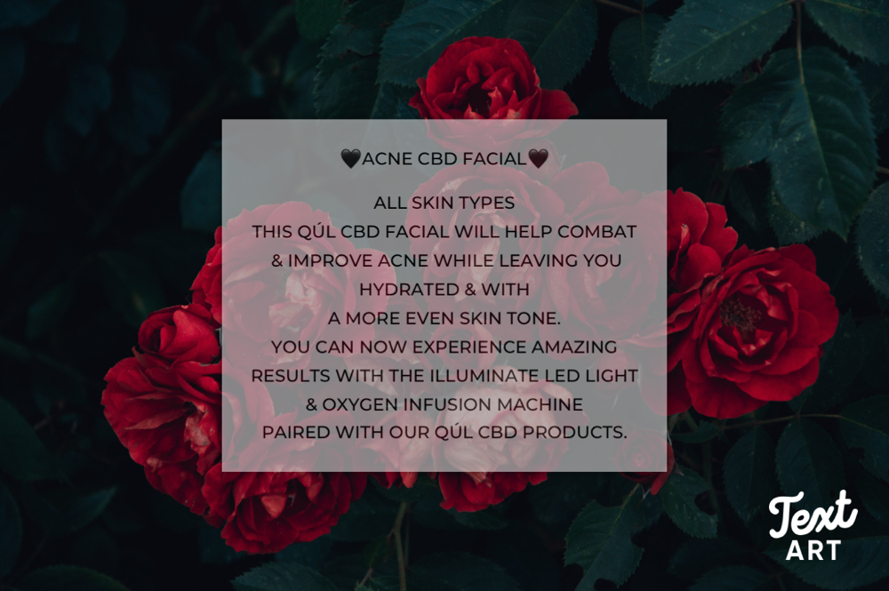 Acne Facial