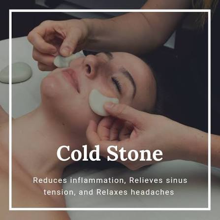 Cold Stone Facial Massage