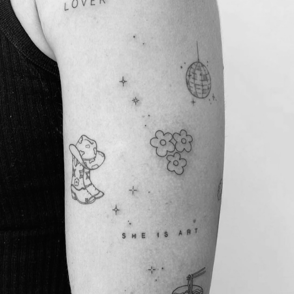 Multi Tattoos (Up to 2") at Blondie’s Ink in Point Pleasant, WV