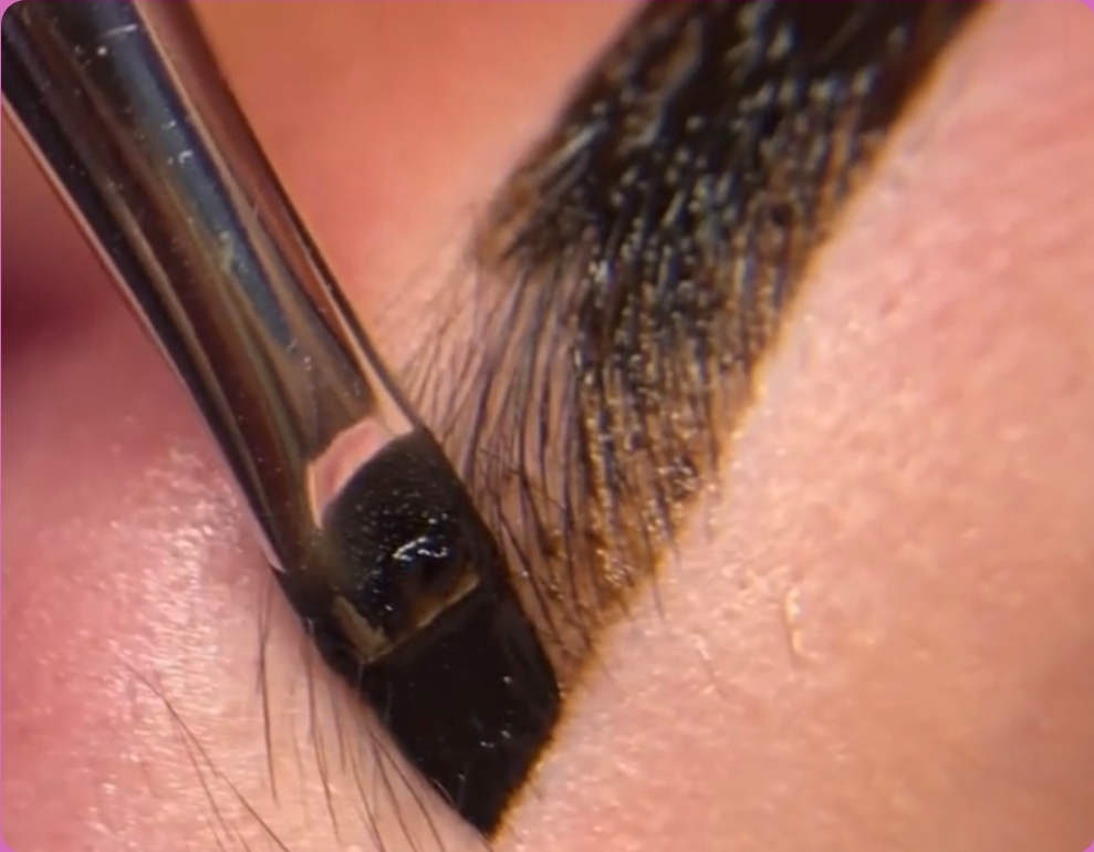 Brow Lamination with tint & shaping
