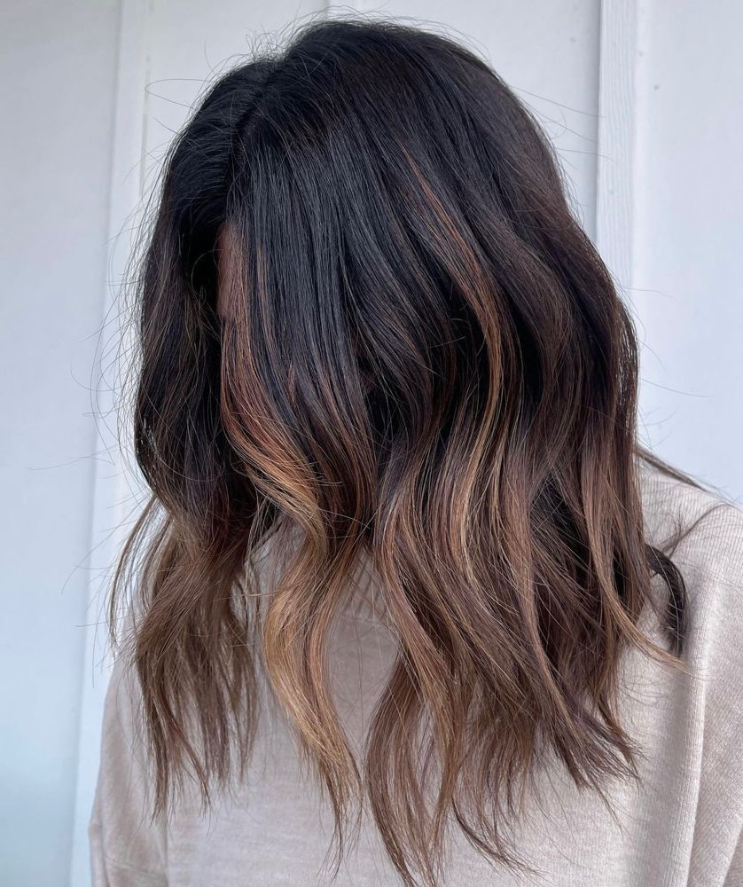 Balayage With Cut