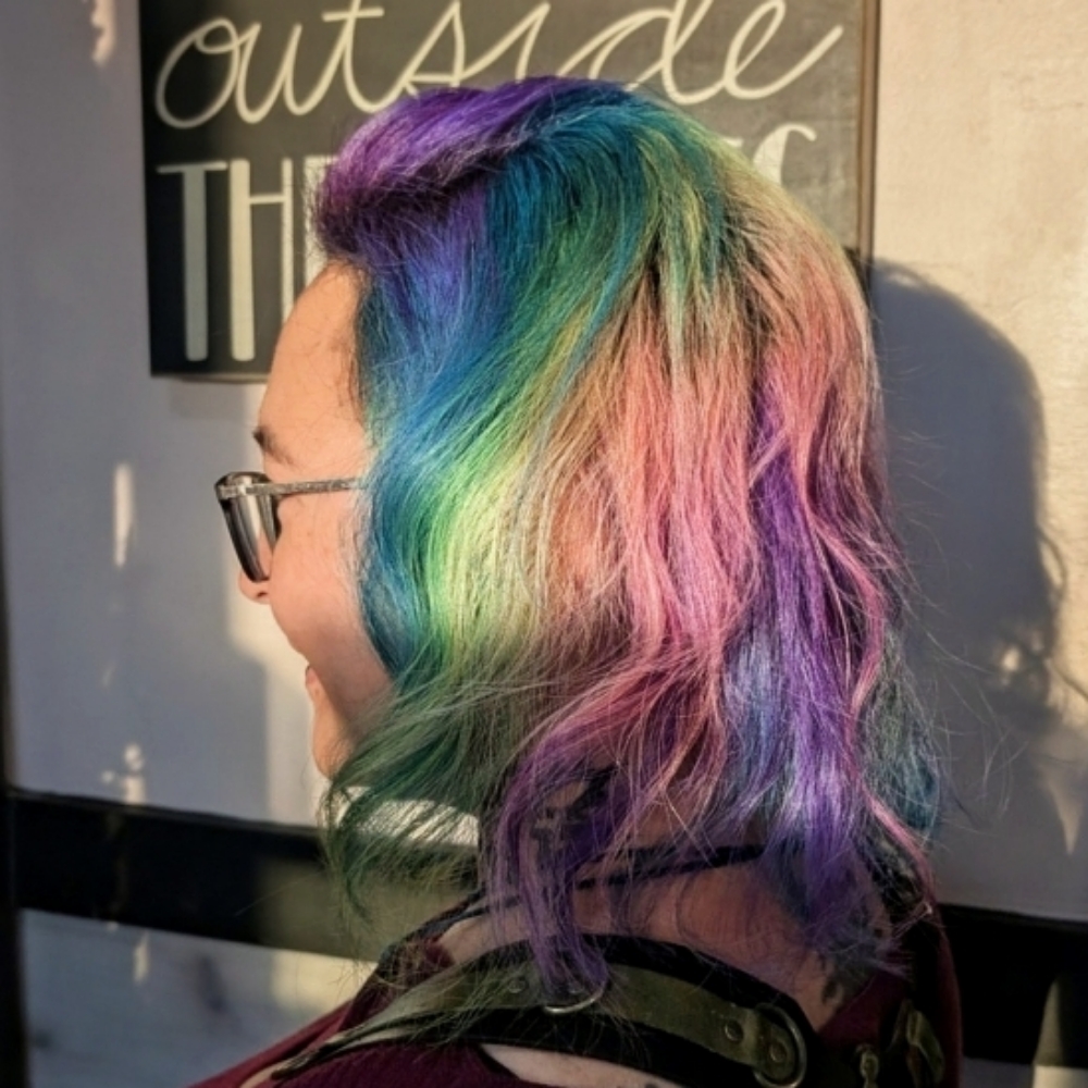 Multi-Vivid Color at Heretic Hair by Charlea in Colorado Springs, CO