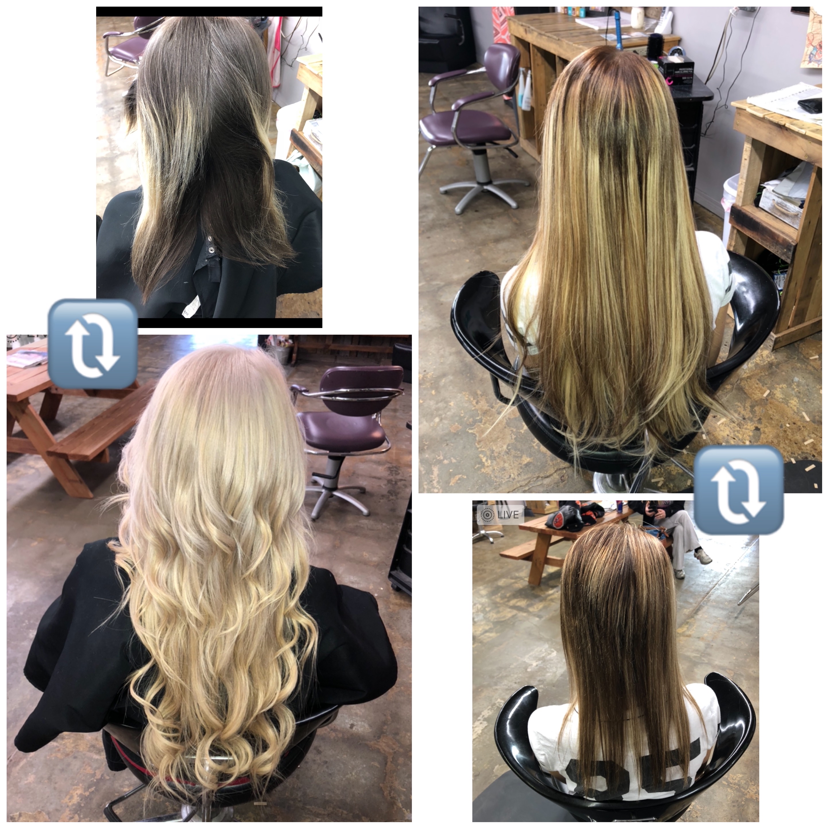 Tape-in Extensions at Marissa Bear in Okmulgee, OK
