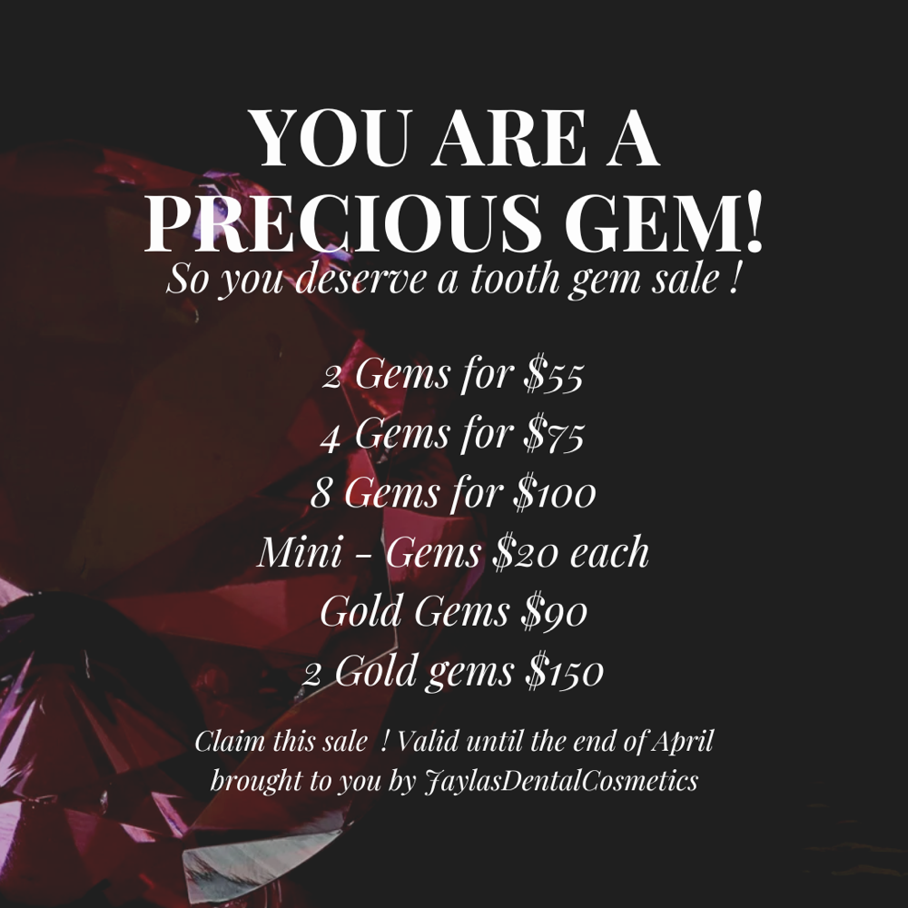 Precious Gem Sale