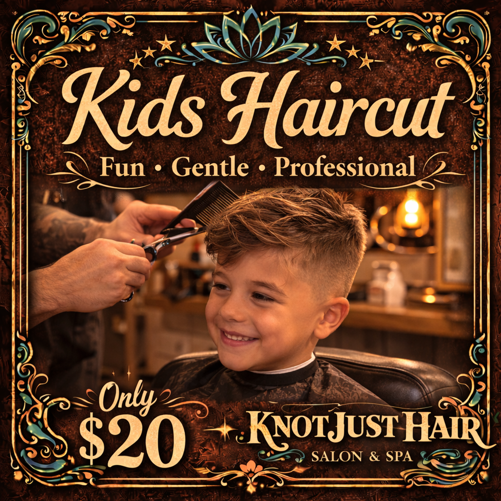 Kid's Haircuts at Knot just hair in Clatskanie, OR
