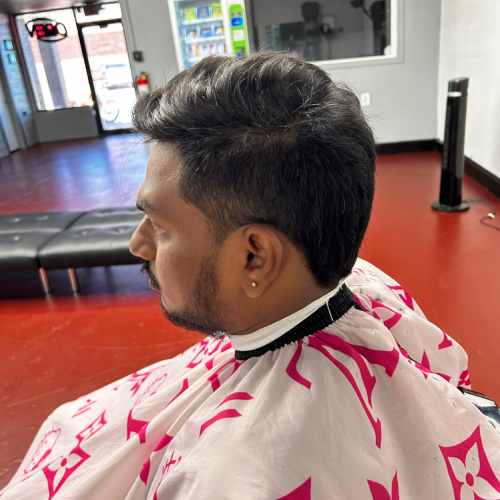 Mens Haircut And Beard