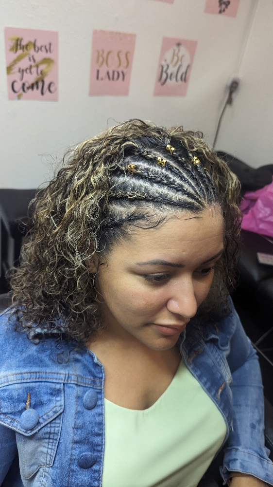 Basic cornrows