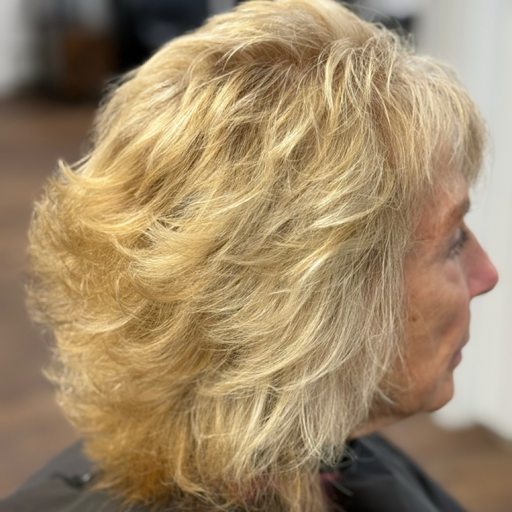 Womans Shamp Cut Blowdry at Classic Hair Designs in Kennebunk, ME