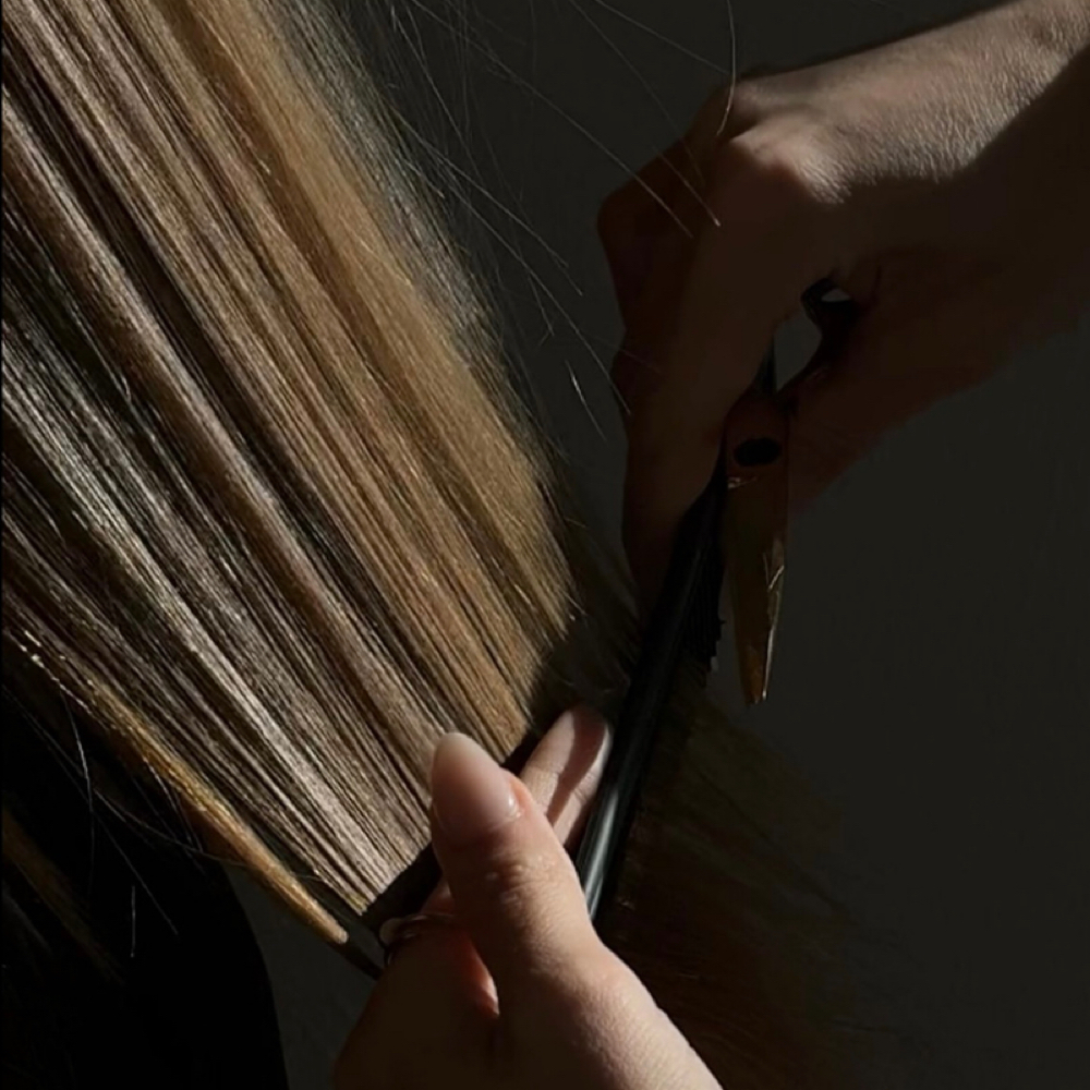Haircut+Blowdry at Melanie Hair Haven & Co LLC in Fort Myers, FL