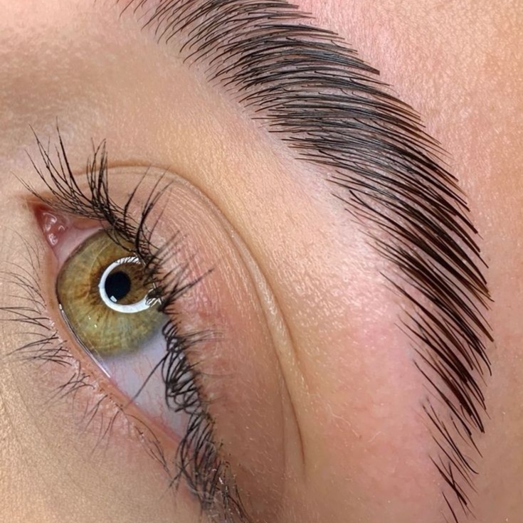 Brow Lamination + Tint at Ming’s Lashes and Spa in Des Moines, IA
