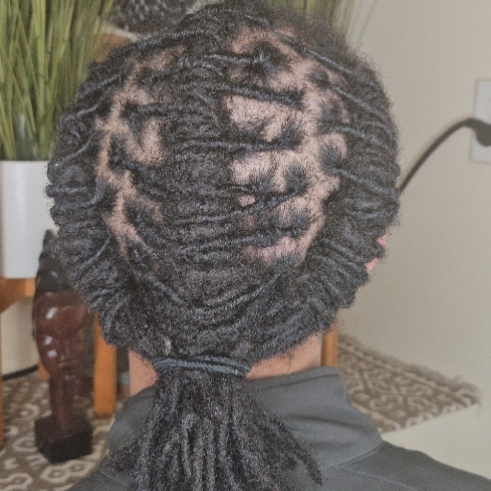 Loc Maintenance W/styling at PurdySweet Stylez in Brooklyn, NY