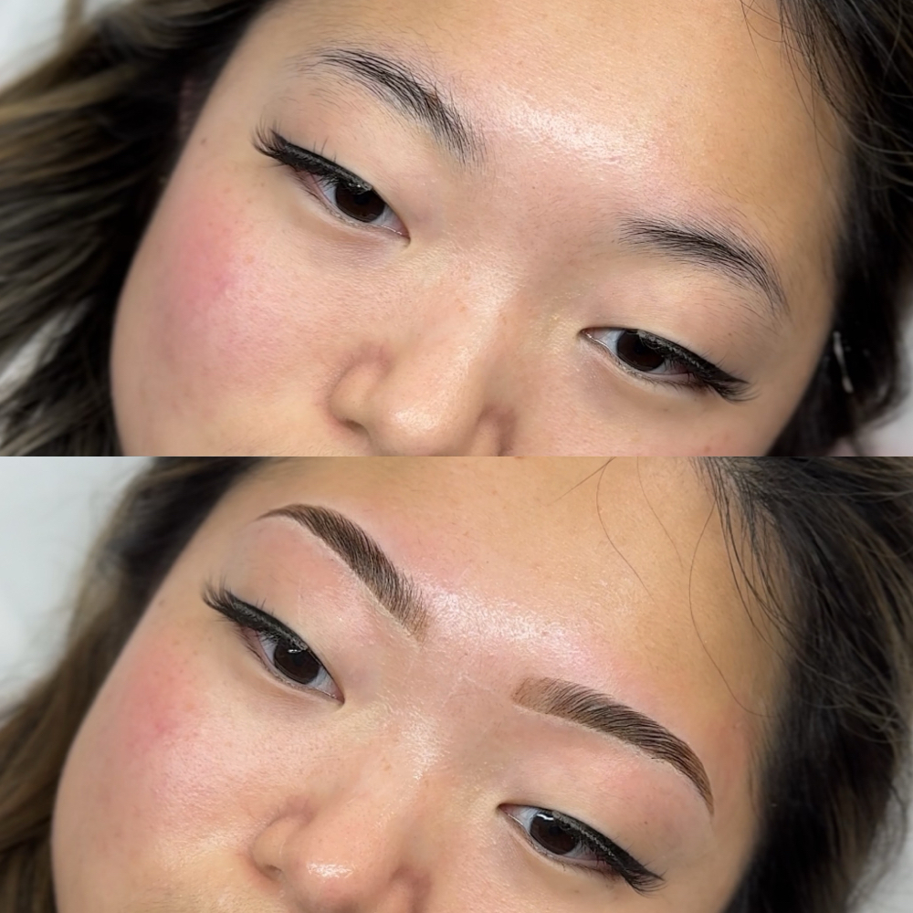 Brow Shaping+Staining $40