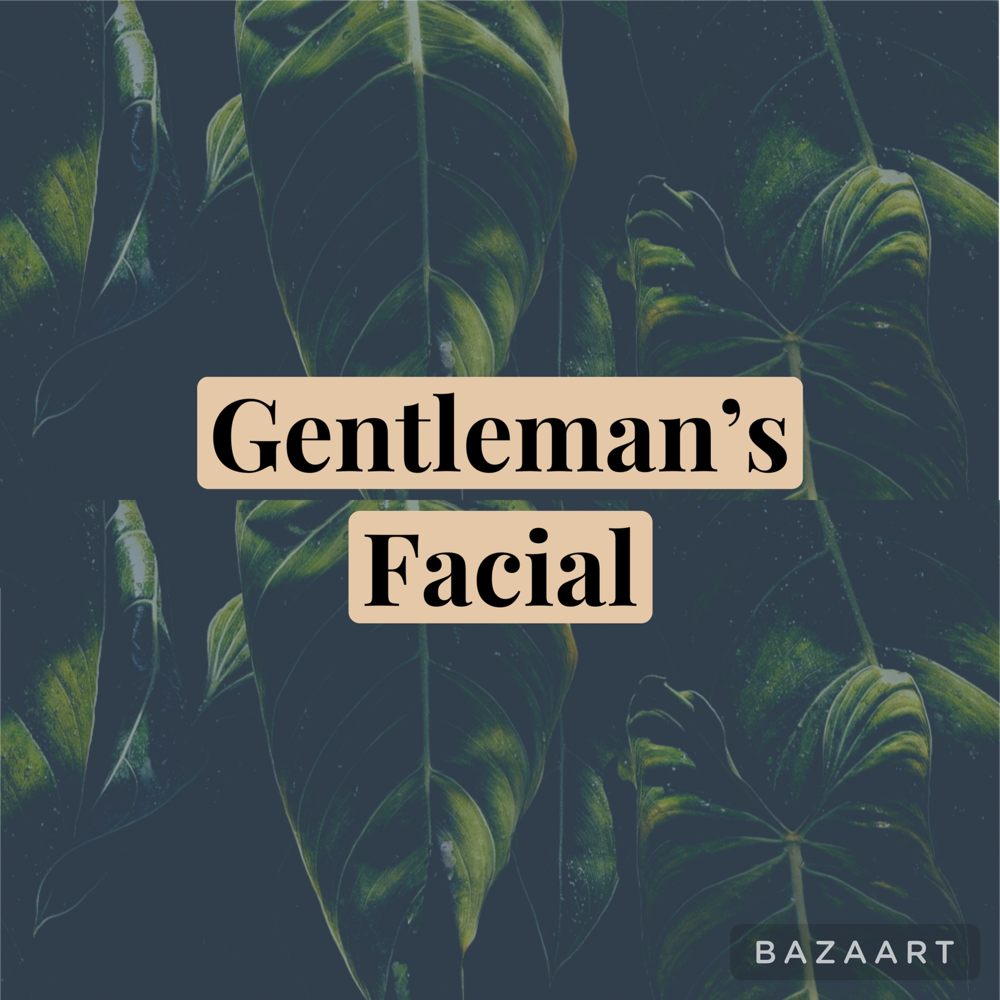 The Gentleman’s Facial