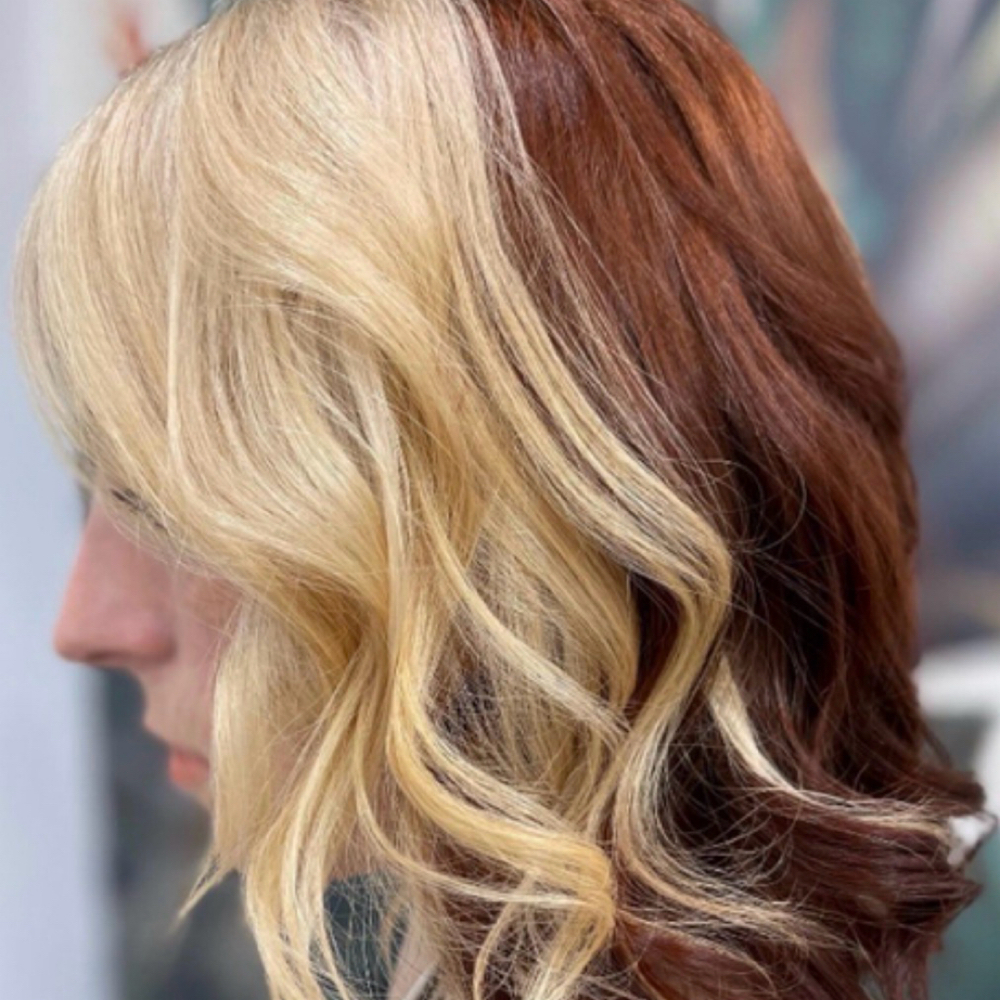 Half On Scalp Bleach Or Color Block at Autonomy Salon And Wellness in Richmond, VA