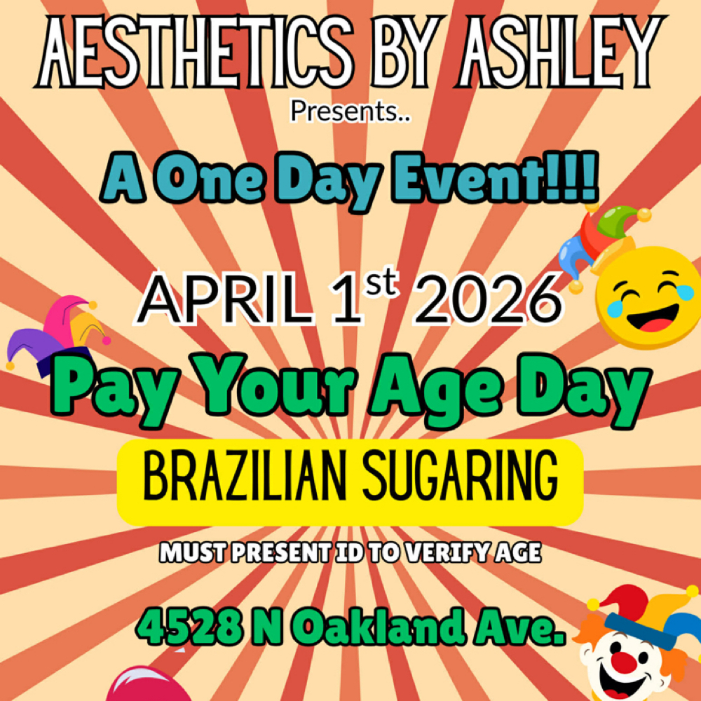 Pay Your Age Brazilan 4/1 only at Aesthetics by Ashley in WI, WI