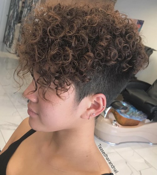 Perm (Short: above ears)