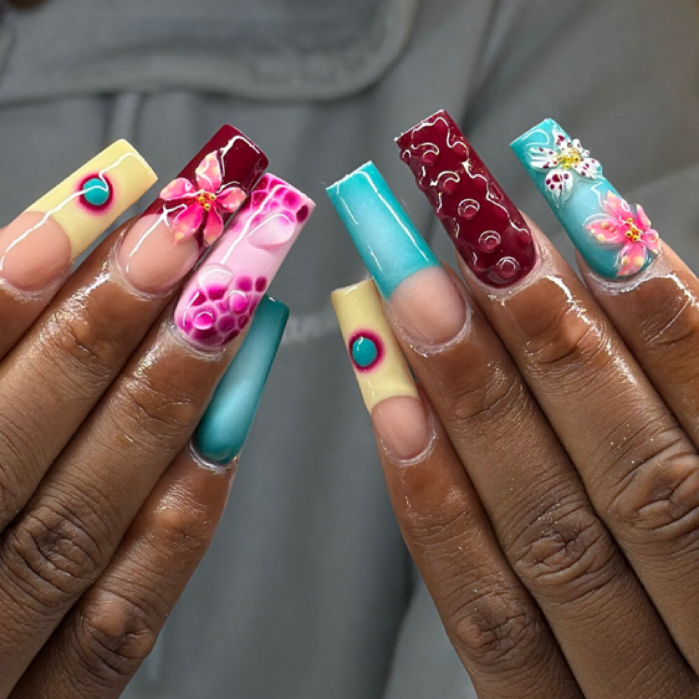 Acrylic Fullset at Nails by Lala in Eugene, OR