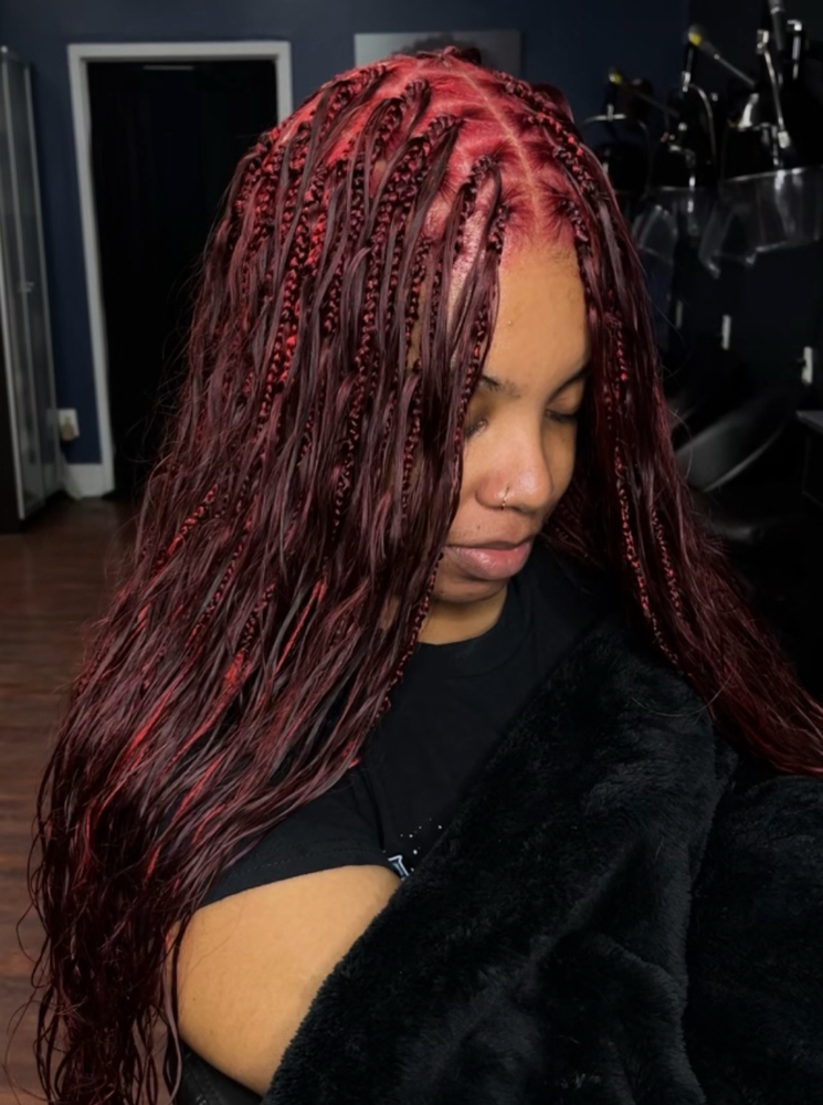 Full Bundle / Mermaid Boho Knotless at Ebony Chanté in Bridgeton, MO