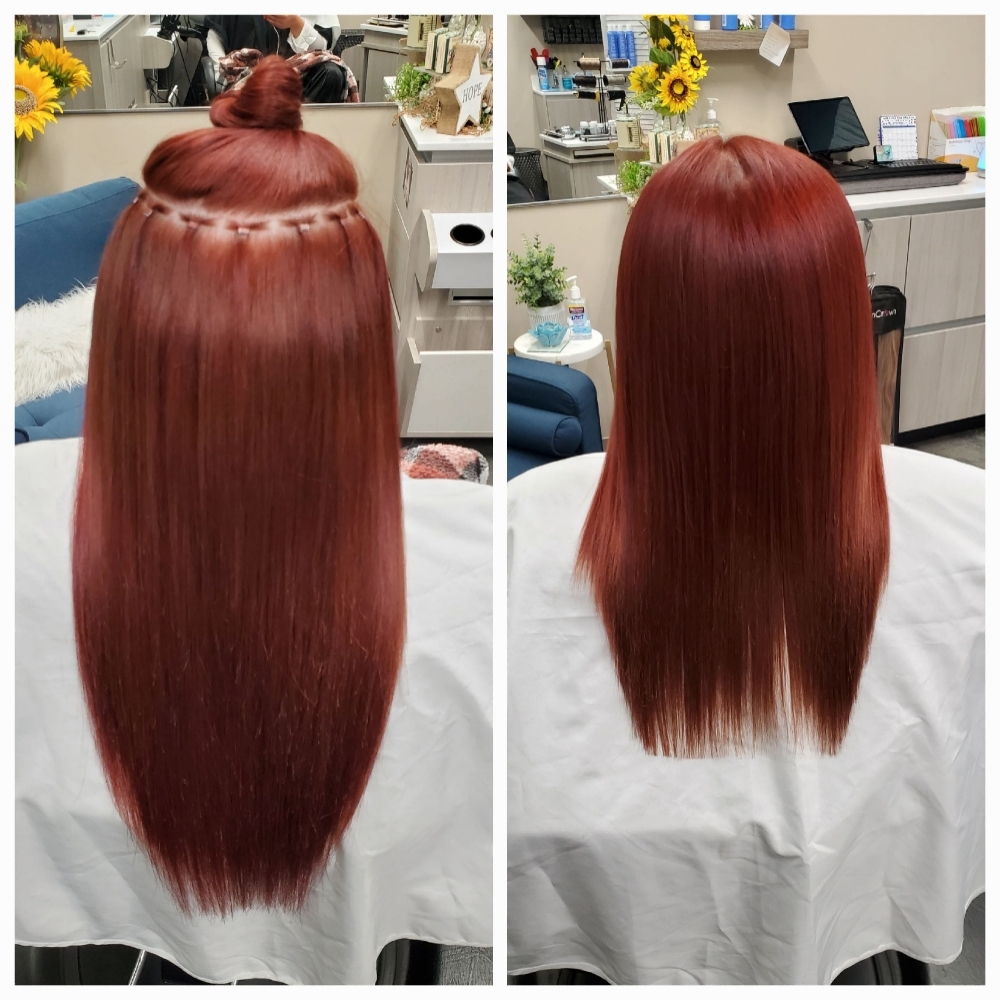 Move Up - Beaded Row at Sandy's Hair Expressions ~ The Hair Extensions Salon in Carmel, IN
