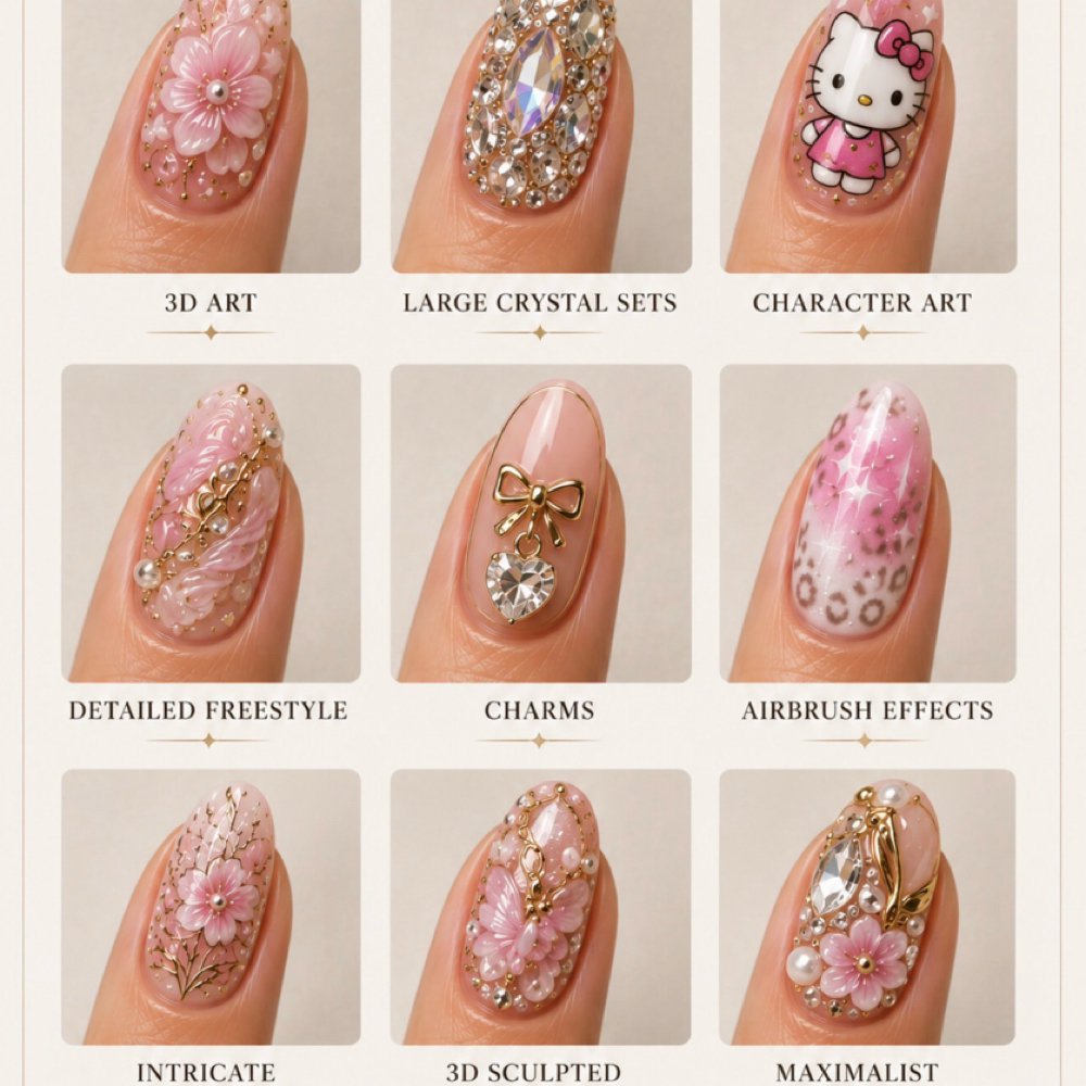 Nail Art Add On #3 at JCC Beauty Studio- Nails by Joselyn in Gaithersburg, MD