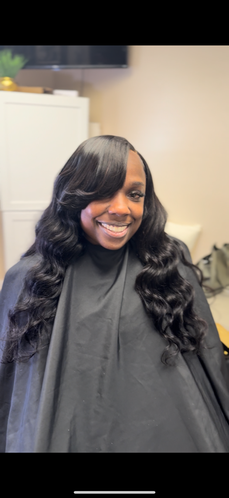 Closure Sew-In Install at HBL STUDIO in Vero Beach, FL
