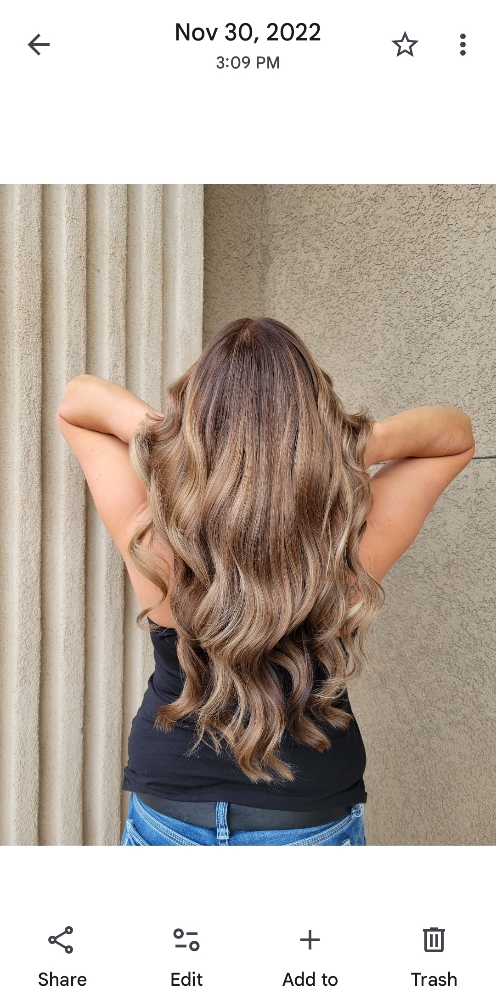 Partial Balayage at Beauty by Jene B in Redding, CA