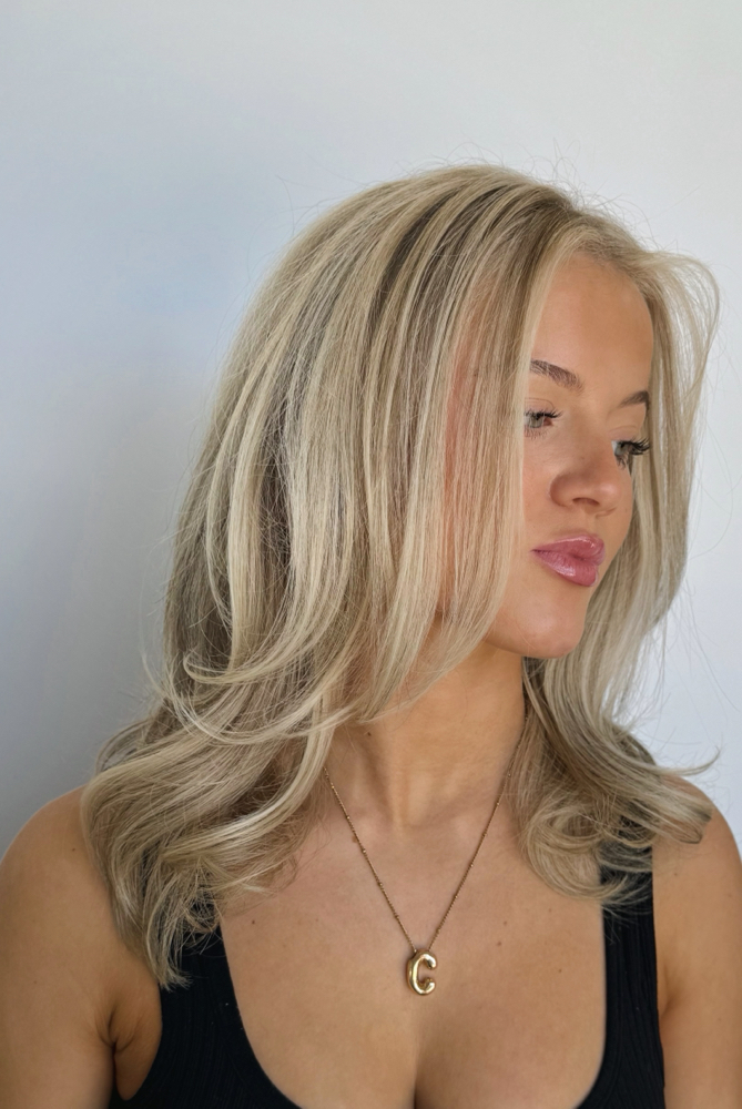 Vanilla Latte Blonde at KendallxHair in Mobile, AL