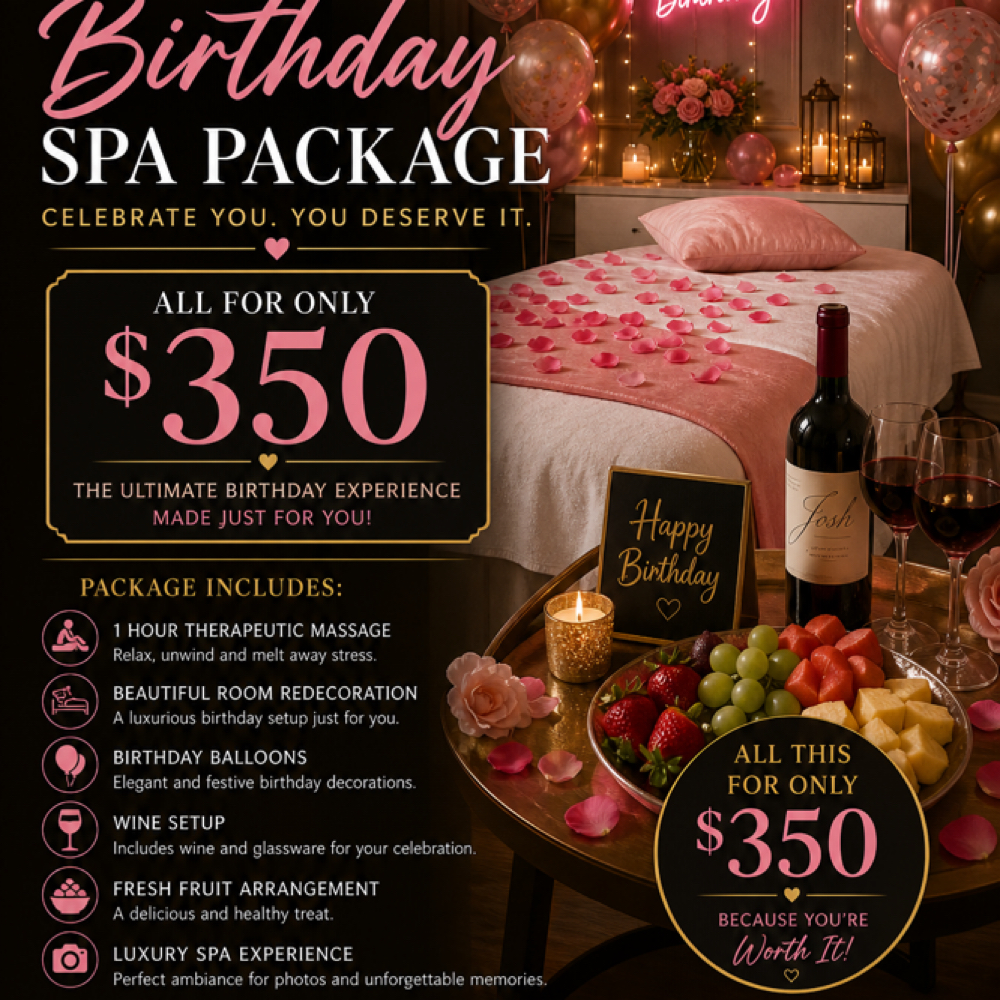 Birthday Spa Package at REVIVE THERAPEUTIC MASSAGE SPA in Fort Myers, FL