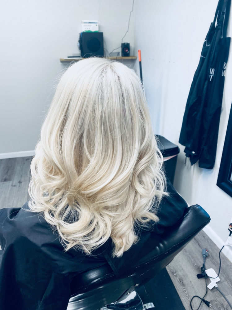 Platinum Blonde root touch-up